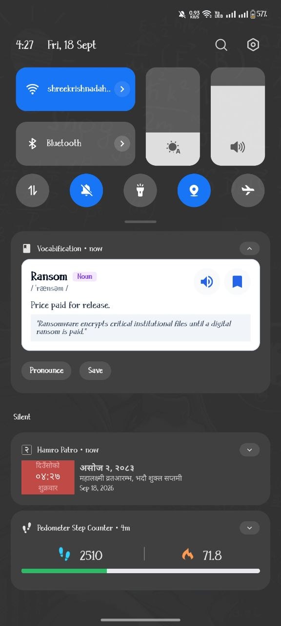Notification Prompt